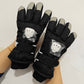 Winter fleece-lined Ski Gloves Cartoon Winter Puppy Thickened Cotton Outdoor Riding Waterproof Wind Warm Cute