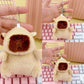 Cross-Border Capybara Mascot Backpack Small Pendant Keychain Chinese Style Zodiac Pendant Couple Ugly Doll