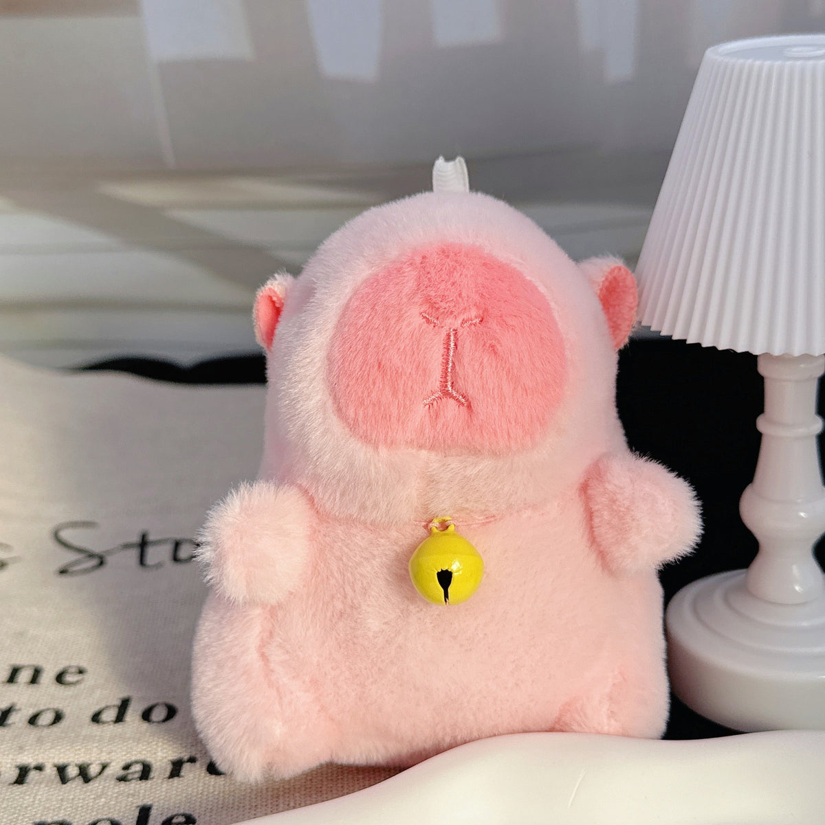 Internet Popular Cute Cute Cappibala Pendant Plush Toy Doll Capybara Bag Pendant Keychain Doll Doll