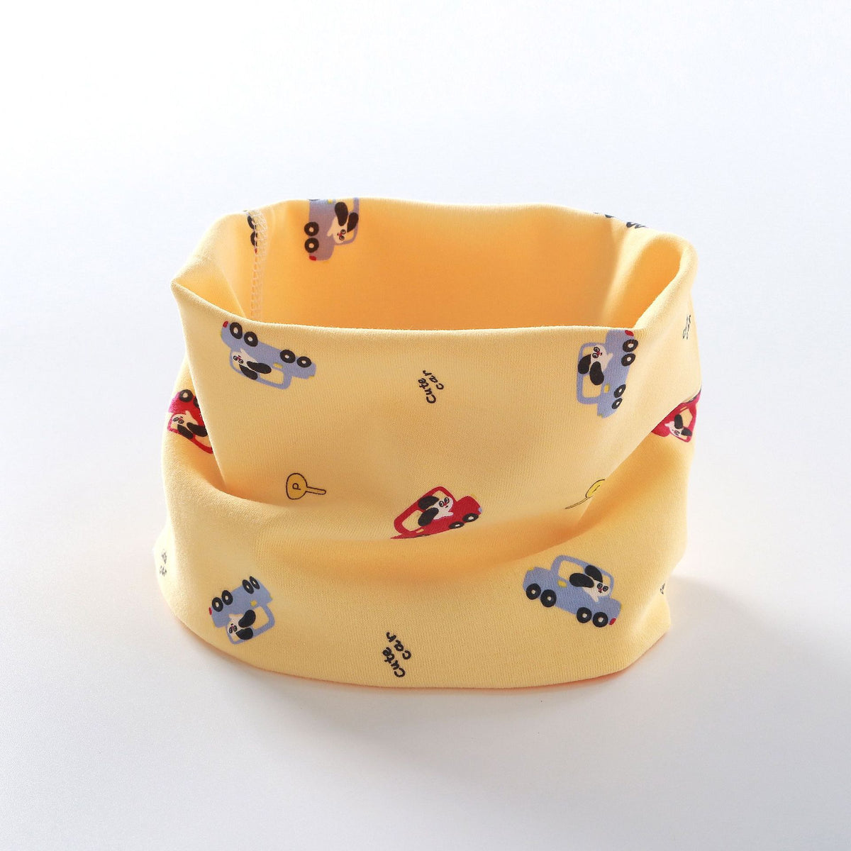 Loveable Amoy Children's Scarf Autumn and Winter Pure Cotton Class A Baby Cartoon Baby's Head Windproof Warm Neck Sleeve