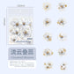 Pick up Pet Flower Sticker Pack, Hot Stamping Handbook DIY Decorative Material Stickers, 20 Pieces in Cross-Border 6 Styles