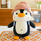 Backpack travel penguin doll plush toy grab doll doll children's day female birthday gift items wholesale