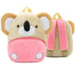 Cute Cartoon Animal Children's Backpack Stall Supply Backpack Kindergarten Plush Backpack Children's Bag Orderable Printing