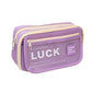 Flip-Top Pencil Case Ins Style High School Student New Style Pencil Case for Girls Male Large Capacity Stain-Resistant Simple Stationery Box