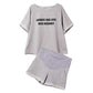 Pregnant Women's Summer Short-sleeved suit Outer Wear Loose Two-piece Set Pregnant Women's Pajamas Loose Top Dress