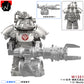 Flame X-01 Mecha Third-Party Radiation Warrior Building Block Figure Cross-Border Goods Bagged for Boys Compatible with Lego