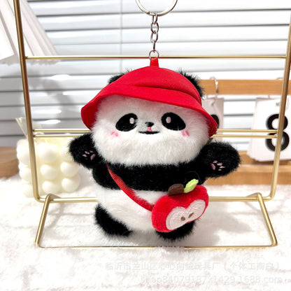 Internet Celebrant Cute Cute National Treasure Red Panda Pendant Plush Toy Doll Bag Bag Pendant Keychain Doll
