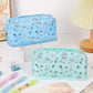 Ins New Toast Cat Foldableing Pencil Bag High-Looking Cute Girl Heart Student Pencil Stationery Box Storage Bag