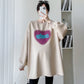 Pregnant women's autumn and winter autumn coat 2023 spring fashion loose sweater dress autumn T-shirt thin