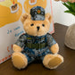 Police Bear Doll Traffic Police Bear Doll Uniform Fire Suit Teddy Bear Plush Toy Internet Red Bear Doll