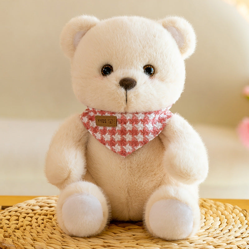 Cute Christmas Penguin Plush Teddy Bear Small Doll Machine Toy Living Room Decoration Children's Gift