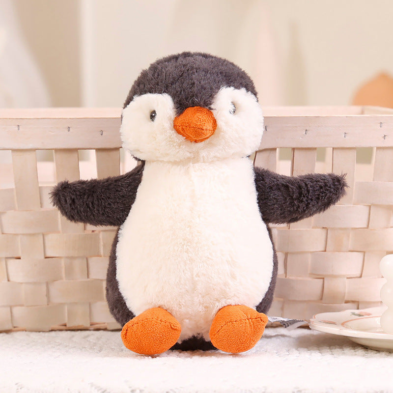 Peanut Penguin Doll Internet Popular Cute small size Soft Children's Comfort Plush Toy Grasping Machine Doll 8 Inch