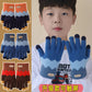 Children's Gloves for Autumn and Winter, Warm Five-Finger Gloves for Boys and Girls, Plush Gloves for Girls, Baby Gloves, Student Writing Gloves, Cycling Gloves, Cold-Proof Finger-Separated Gloves