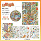 Infeel.Me Landscaping Stickers My Little House Series Miniature Three-Dimensional No-Cut Scene Handbook Quiet Book