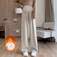 In stock multi-color optional autumn and winter New fleece-lined pregnant women's pants casual Internet celebrity towel pants fashionable drop-down mop pants