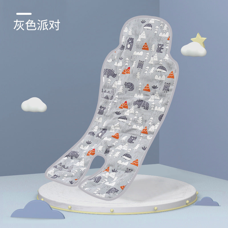 Baby Stroller Mat Mat Summer Stroller Seat Cushion Cool Mat Baby an Full Seat Dining Chair Stroller Ice Mat