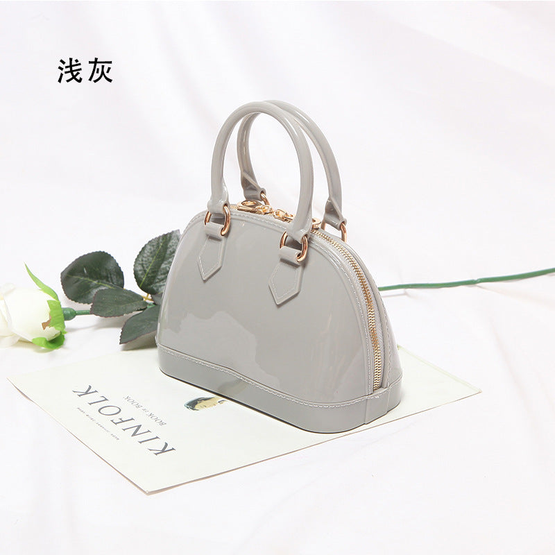 2025 Spring and Summer Explosions Fashion Casual Children's Candy Jelly Bag Mini Shoulder Crossbody Handbag Wholesale