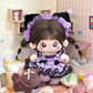 10cm kulomi original in stock wholesale 20cm doll normal body cotton doll clothes a generation of hair