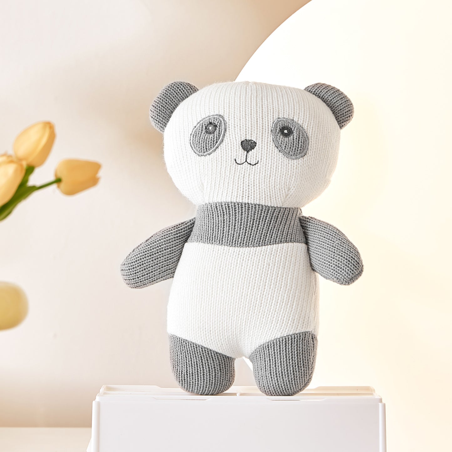 New Cotton Wool Knitted Doll Baby Comfort Sleeping Doll Baby Kidsren Can Chew Plush Toy Factory