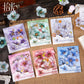 Pick up Pet Flower Sticker Pack, Hot Stamping Handbook DIY Decorative Material Stickers, 20 Pieces in Cross-Border 6 Styles