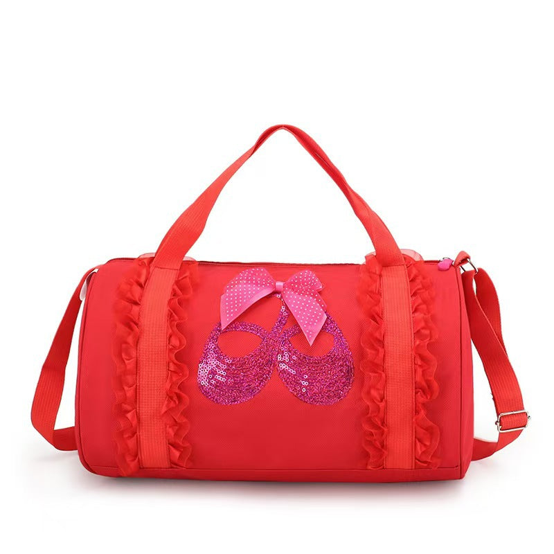 Dance Bag Cross Border New Style Dance Bag Girls Cute Ballet Bag Girls Latin Dance Bag Children Crossbody Bag Batch