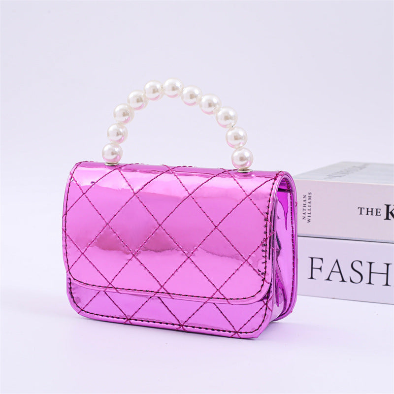 2025 Spring and Summer Explosions Fashion Casual Children's Candy Jelly Bag Mini Shoulder Crossbody Handbag Wholesale