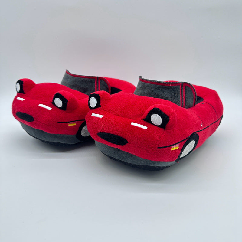 Cross Border New Miata Slipper Plush Mazda sports car Plush Slippers Plush Toy Doll
