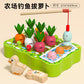 Wooden Ball Kidsren's Wooden Magnetic Kitten Fishing Game Pretend Play Magnetic Early Education Baby Toy Fishing Rod