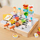 Cross-Border Young Children's Fun Wooden Multi-Functional Simulation Kitchen Barbecue Grill Educational Toys Parent-Child Interactive Play House
