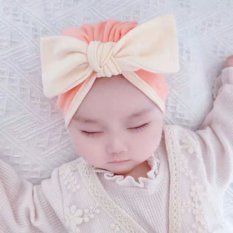 Baby Hat Spring and Autumn Pure Cotton Newborn Baby Spring and Autumn Hat Newborn Baby Boys and Girls Cute Spring Fetal Hat