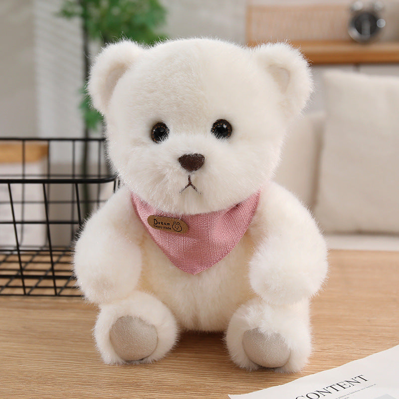Cute Christmas Penguin Plush Teddy Bear Small Doll Machine Toy Living Room Decoration Children's Gift