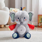 Baby toy sound and light comfort doll parent-child early education music comfort doll baby sleep cute toy