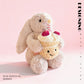 Jellycat Plush Toy Cake Animal Stuffed Toy Cute Bunker Doll Girl Sleeping Pillow Doll