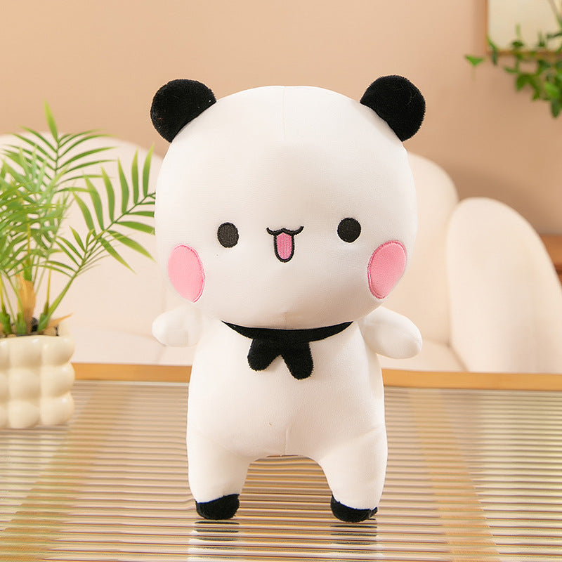 TikTok Internet Red Explosions One or Two Cloth Doll Plush Toy Cute Panda Doll Pillow Children's Gift