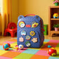 Factory Direct Delivery School Kindergarten Eva Small Boy and Girl Schoolbag Childlike Cute Ultra-Light Antibacterial Backpack