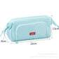 Korean Style Boat-Shaped Large-Capacity Multi-Layer Oxford Pencil Bag Multi-Functional Portable Stationery Box Simple Student Storage Pencil Bag