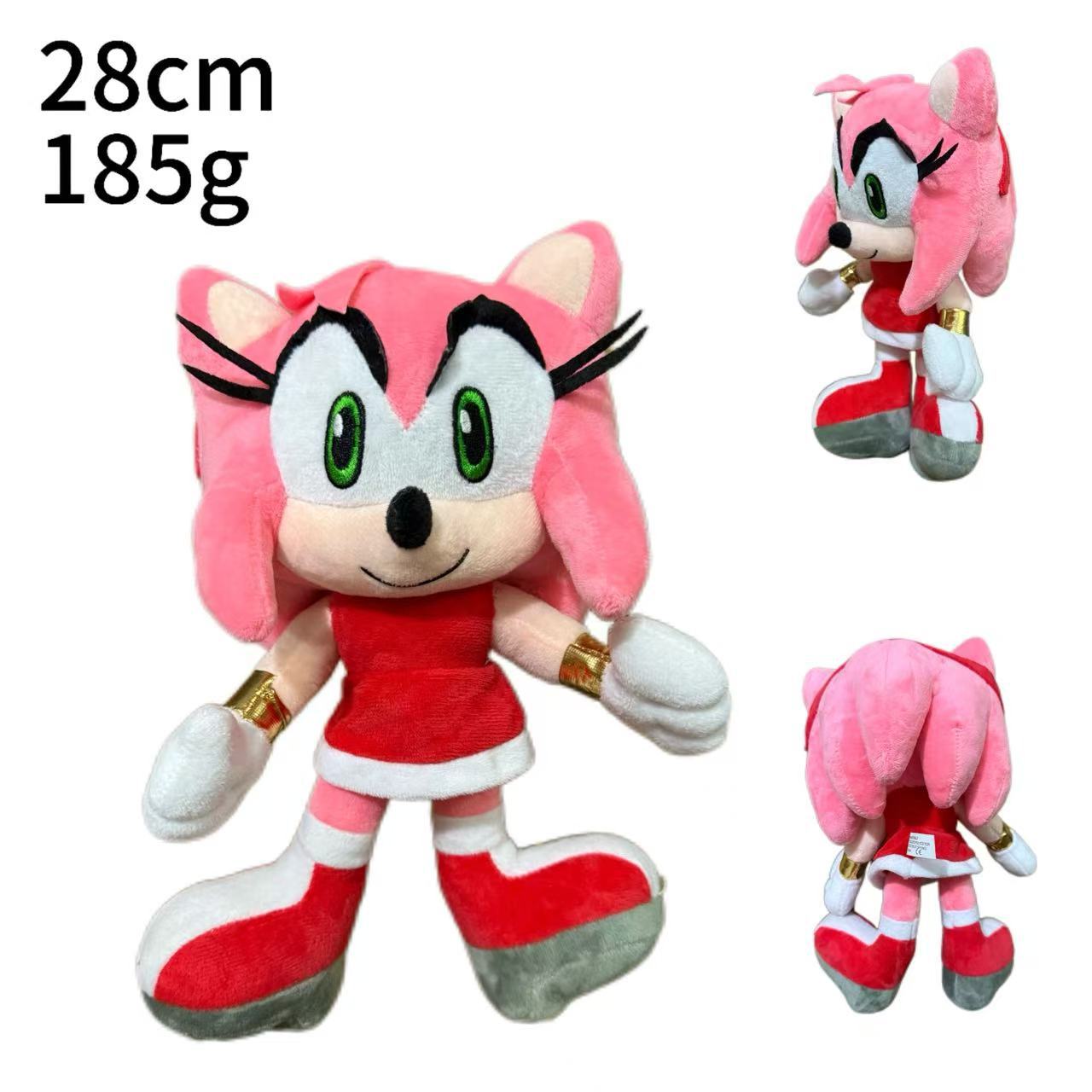 New Big Head Sonic Mouse Sonic Super Sonic Plush Toy Tarsnak Hedgehog Doll Children