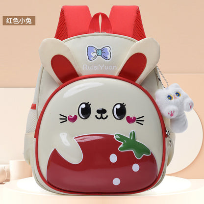 Foreign Trade Children's Schoolbag Kindergarten Middle and Small Class Schoolbag 3-6 Years Old Boys and Girls Cartoon Backpack Preschool Backpack