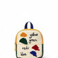 2024 New Children's Kindergarten Cartoon Boys and Girls Sun Long Neck Small Dinosaur Shoulder Flip Fruit Small Backpack