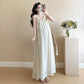 Maternity summer dress 2025 new pregnant mother wear plus size suspenders skirt suit fashion fashion
