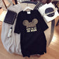 2023 Pregnant Women's Summer Cotton Short-sleeved T-shirt Loose Casual plus size Fashion Summer Pregnant Women's Long Top
