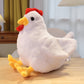 New Cute Big Cock Doll Cross Border Plush Toy Hen Doll Girl Sleeping Pillow Home Decorations