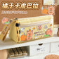 Holiday Kapibara Transparent Pencil Case Large Capacity Stationery Box Student Cartoon Pencil Case New Stationery Bag