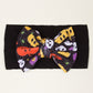 European and American New Halloween Children's Hair Band Pumpkin Head Printed Bow Baby Hair Accessories Baby Headscarf