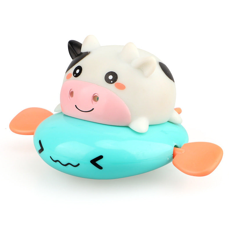 Cross Border Baby Bath Toy Children's Bath Winding Chain Baby Bathroom Swimming Water Dolphin Turtle Whale