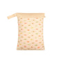 Ins Baby Room Decoration Sleeping Bear Storage Hanging Bag Baby Diaper Bag Wetbag Dry and Wet Separation 30*40