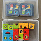 Tiktok-Style Face-Changing Magic Cube Smiley Face Fun Expression Building Block Puzzle Children's Toy Logical Thinking Educational