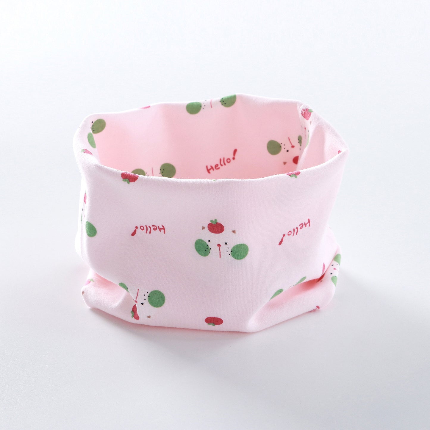 Loveable Amoy Children's Scarf Autumn and Winter Pure Cotton Class A Baby Cartoon Baby's Head Windproof Warm Neck Sleeve