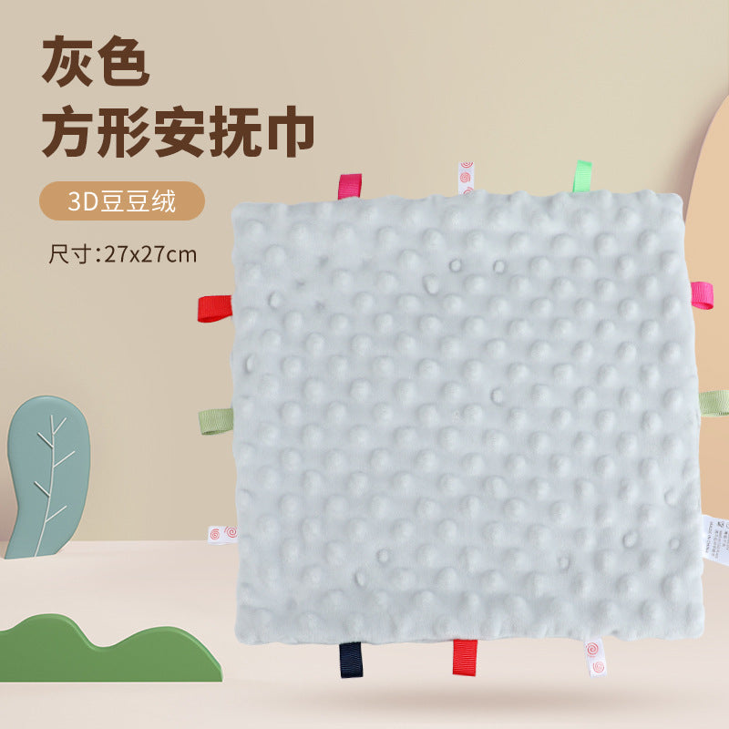 Baby Washable Sleeping Doll Baby Soothing Towel Doll with Teeth Gum Locomable Toy for Boys and Girls