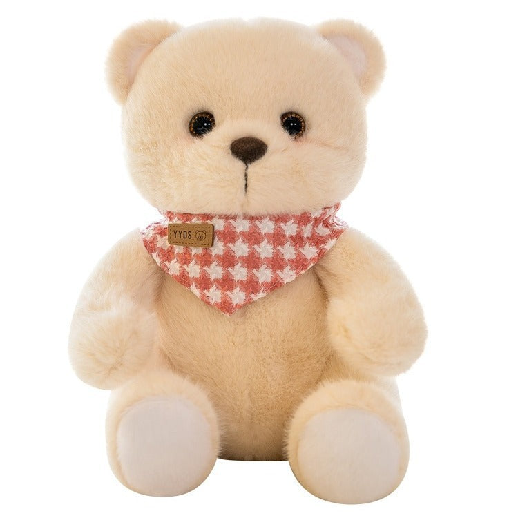 Cute Christmas Penguin Plush Teddy Bear Small Doll Machine Toy Living Room Decoration Children's Gift
